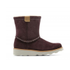 Clarks - Crown Piper Burgundy Suede